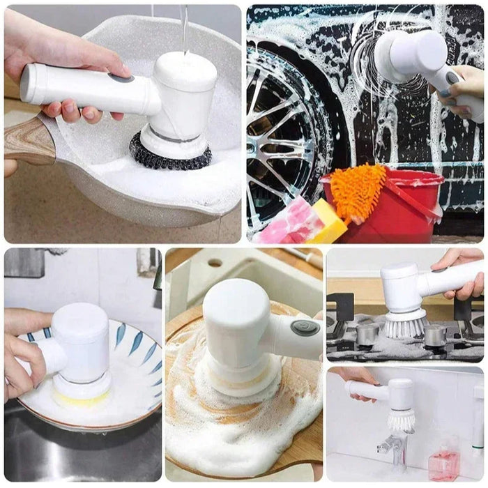 Rechargeable Electric Spin Scrubber