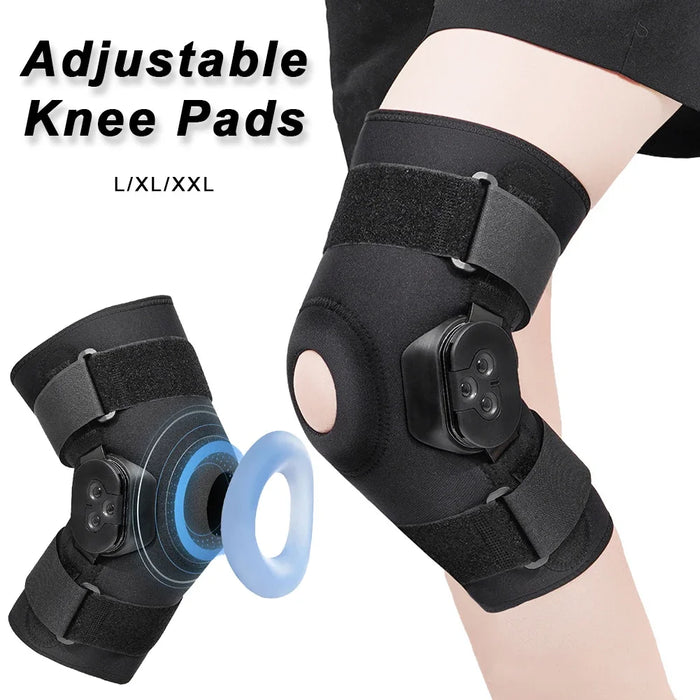 Medical-Grade Hinged Knee Pads for Support and Recovery