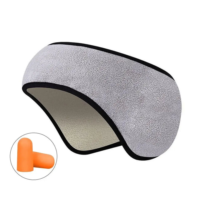 Comfortable Three-Layer Blackout Sleep Mask with Ear Muffs