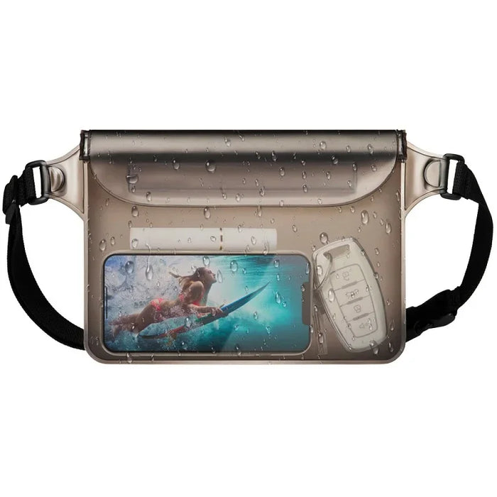 PVC Waterproof Mobile Phone Waist Bag with Adjustable Strap