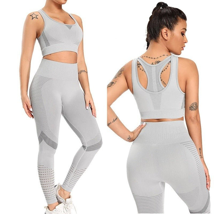 ActiveArrow Performance Sports Bra & Leggings Gym Set - Flamin' Fitness