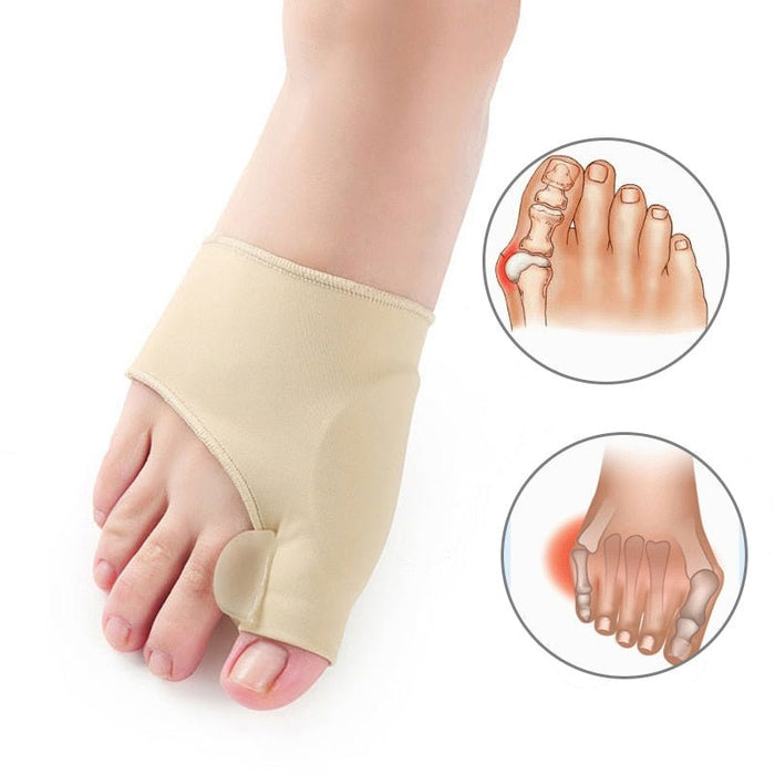 Big Toe Separator & Support Cover (Pair) - Flamin' Fitness