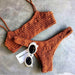 Crochet Style Two-Piece Swimsuit - Flamin' Fitness